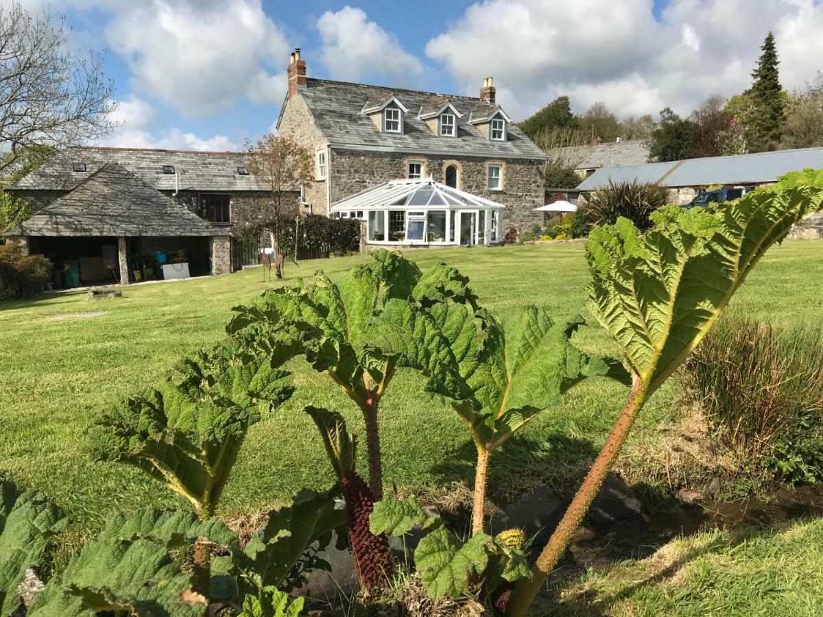Treveighan Farmhouse Saint Teath ภายนอก รูปภาพ
